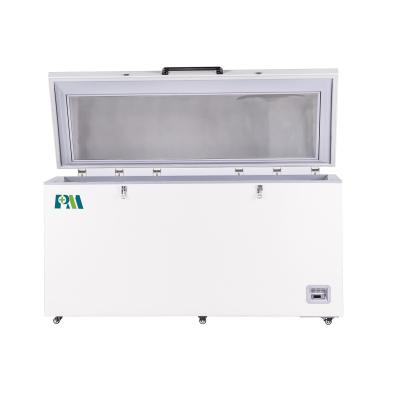 China Color Sprayed METHER 485L Steel Chest Freezer Hospital Laboratory Medical Fridge For Tuna And Salmon Flesh Minus 60 Degree for sale