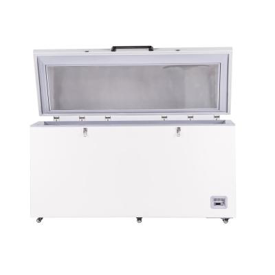 China -25C Hospital Deep Freezer /MDF-25H485 Chest Freezer with sparyed coated steel for sale