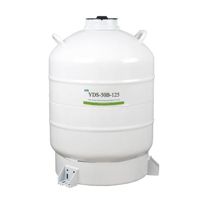 China Food Chemical PROMED YDS-50B-125 Pharmacy Liquid Nitrogen Containers/Tanks/Dewars/50 Liter Pressure Vessel for sale