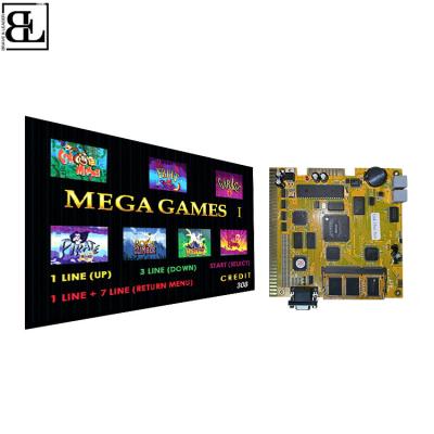 China Professional Design Multigame Hardware and Software Mega Stable PCB Board 7 in 1 for Casino Gambling Board Slot Machine Gaming Board for sale