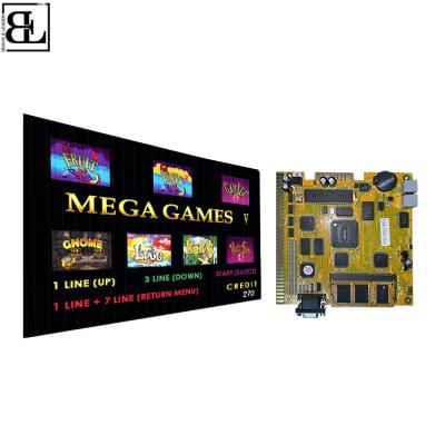 China Favorable Price Hardware and Software Multigame Mega Stable PCB 7 in 1 for Casino Gambling Board Slot Machine Gaming Board for sale