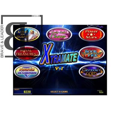 China Stable hardware and software XTRAMATE 7 in 1 casino machine board SLOT MACHINE GAME BOARD for sale