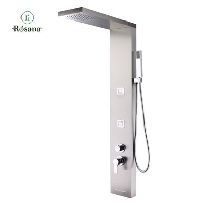 China Without sliding bar SS903 13 15 2 Rosana Shower Panel for the bathroom for sale