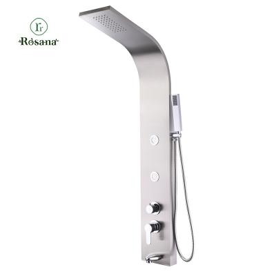 China Without sliding bar SS905 13 16 2 Rosana Shower Panel for the bathroom for sale