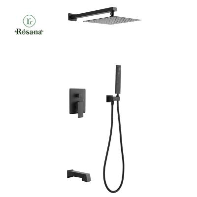 China Without sliding bar S008A 03 31 1 Rosana Concealed Shower Faucet for the bathroom for sale