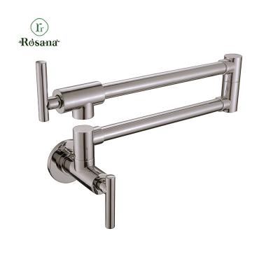 China Other K124 07 02 1 Brass Rosana Pot Filler Wall Mounted Kitchen Aid Faucet For Kitchen Filter for sale