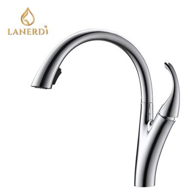 China K111 Lanerdi Modern Brass Kitchen Sink Faucets for sale