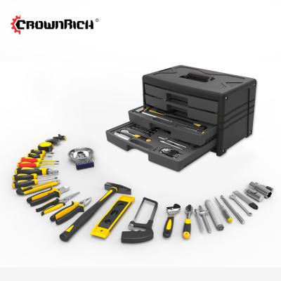 China Factory New Crownrich 115pcs Style Tool Kit Popular Socket Wrench for sale