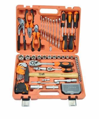 China CROWNRICH Household Tool Kit 91PCS MECHANIC TOOL BOX SET ALL NAMES DIY TOOLS for sale