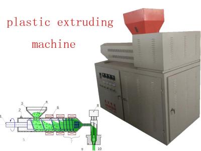 China Pvc Extruder Machine , Frequency Speed Adjust Plastics Extrusion Machinery for sale