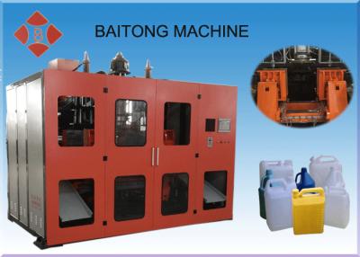 China Automatische doppelte Stations-Hochgeschwindigkeitsblasformen-Maschine mit PLC-Kontrollsystem zu verkaufen