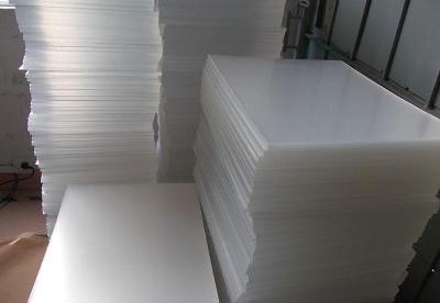 China 1.3G / Cm3 Transparent Plastic PVC Sheet accessories For Template Machine Mold for sale