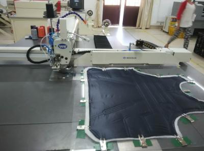 China Auto Template Industrial Grade Sewing Machine Lockstitch For Installing Zipper for sale