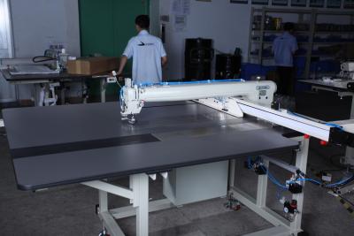 China Fully Automatic Template Sewing Machine , Lockstitch Flat Embroidery Machine for sale