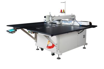 China High Precision Long Arm CNC Sewing Machine / Industrial Sewing Equipment With Double Screw Rod for sale