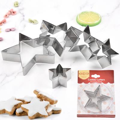 China Wholesale Disposable Baking Tool Heart Shape Flower Shape Stainless Steel Cookie Cutter Set for sale