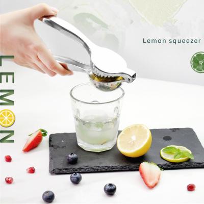 China Sustainable Stainless Steel Fruit Vegetable Tool Lemon Lime Squeezer Hand Press Squeezer for sale