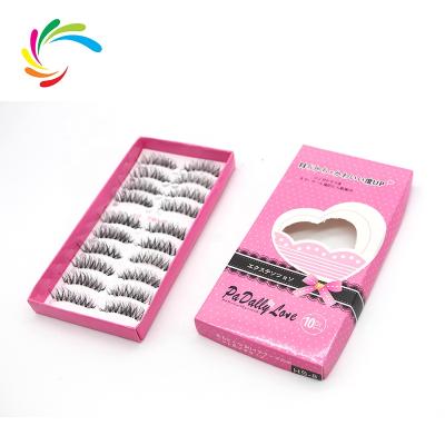 China Recycled materials wholesale printing paper eyelash boxes custom paper box eyelash packaging the price is favorable paper eyelash box for sale