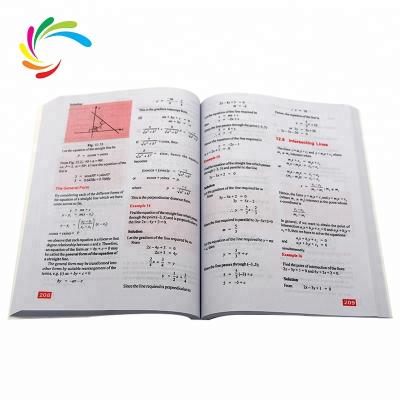 China Cheap Sale Custom Printing Study Recycle Math Workbook In China for sale