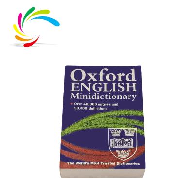 China 100% factory price eco-friendly top promotional softcover book newcomer English dictionary Oxford Minidictionary English stock for sale