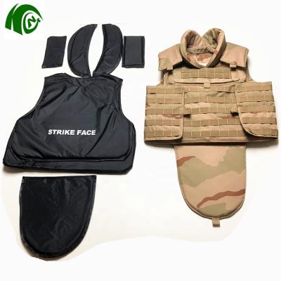 China Body Armor Suit Bulletproof Groin 0.5M2 Front IIIA NIJ Standard Full Protection Area for sale