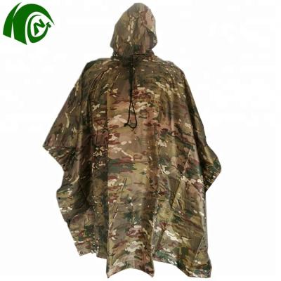 China Kango Raincoat DPM Camouflage Raincoat Army Hunting Military Poncho for sale