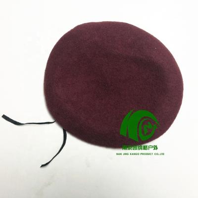 China Wholesale image KANGO military beret with edge army beret hats for men for sale