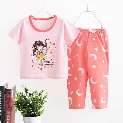 China Factory Wholesale Casual Fashion Kids Cotton Clothing New Sets Boys And Girls Teams Summer Clothing Sets for sale