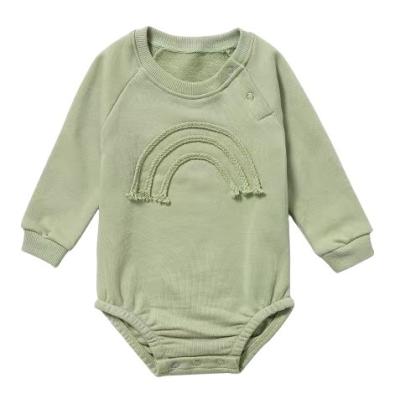 China Wholesale Summer 0-1 Years Newborn 100% Cotton Spring Baby Romper Long Sleeves Bodysuits for sale