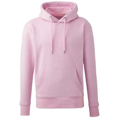 China Anti-Wrinkle Outwear Fashion Hooded Pockets Custom 100% Fleece Unisex Sweatshirt Hoodies Tops Cotton Pullover Hoodie for sale