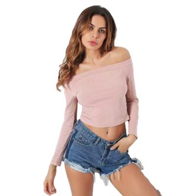 China new fashion Anti-wrinkle custom cropped gym top sportswear clothing T-shirt crop tops for women for sale