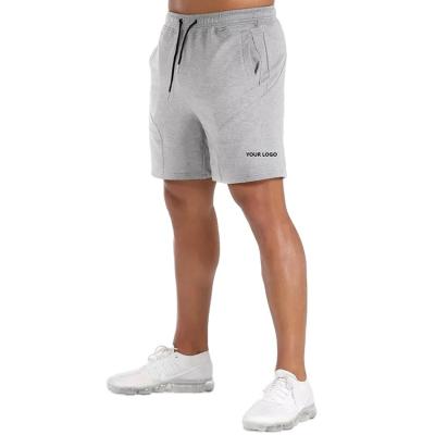 China Anti-Wrinkle Customs Officers Training Workout Cotton Men's Sporty Workout Shorts With Drawstring for sale