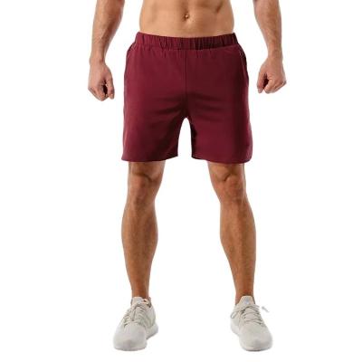 China Custom Print Casual Running Track Men's Summer Anti-wrinkle High Quality Sports Cotton Shorts With Pockets for sale