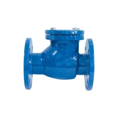 China Swing Type Cast Iron Valves DIN Standard Ductile Iron Check Valves DIN3202-F6 for sale