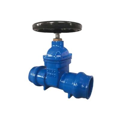 China 2Cr13 EPOX Coating Cast Iron Valves Socket End Ductile Iron Gate Valve for sale