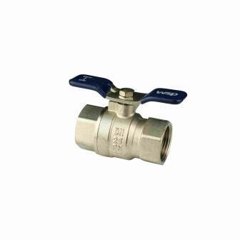 China INOB200 Brass Ball Valves DN15 Bore Butterfly Handle Valve 1/2in - 2in Female Thread for sale