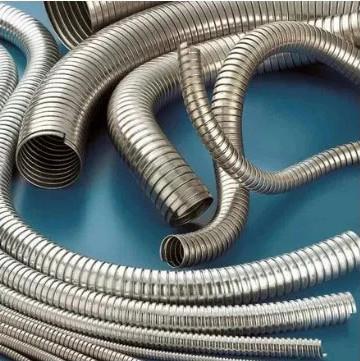 China SS304 316L Braided Flexible Hose Pipe Corrugated Flexible Metal Hose Rustproof Corrosion Resistant for sale