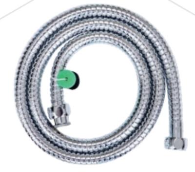 China 304 Flexible Stainless Steel Braided Hose Chrome Plated Spiral Metal Bellows Shattaf Shower Hose for sale