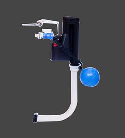 China Pull Type Plastic Concealed Toilet Cistern Flush Mechanism 280mm for sale