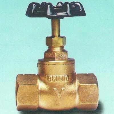 China BS1010 - 2 Gunmetal Stop Brass Gate Valves Wheel Handle  1/2in - 2in Loose Jumper Valve for sale