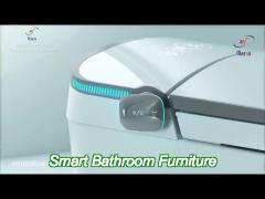 670 x 400 x 500mm smart wall hung toilet intelligent siphonic wall mounted smart toilet