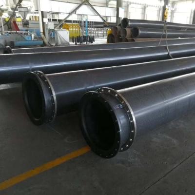 China PE Factory Hotsale Plastic Pipeline Mining Utilize UHMWPE Pipe For Long Distance Transportation for sale