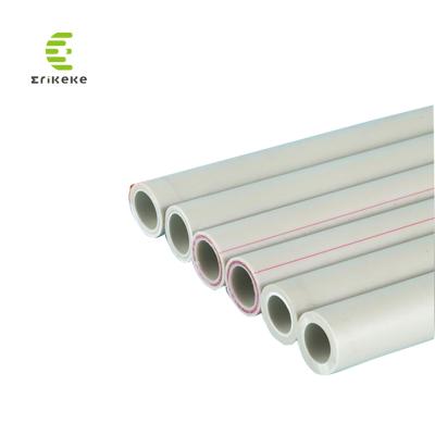 China Material of hot and cold water pipes R200 P three layers glass reinforced fiber ppr pipe for sale