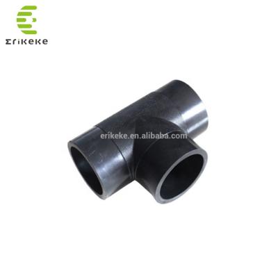 China HDPE Buttfusion Fittings Large Size Minimalist PE Pipe Tee Hot Selling for sale