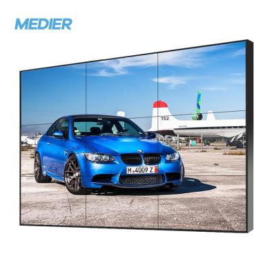 China 55 Inch LCD Video Wall Bezel Full Screen Display Narrow Mount Indoor Lcd Video Wall Medier for sale