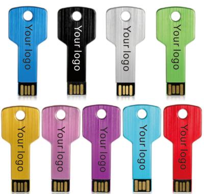 China Metal Key USB Flash Drive 8GB Key Form USB Corporate Gifts 32GB 16GB for sale