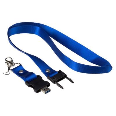 China Custom Plastic Pendrive 4Gb 8Gb 16Gb Lanyard Usb Flash Drive Neck Strap Stick For Promotional Gifts for sale