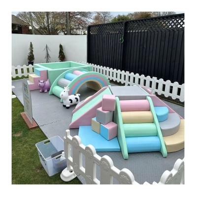 China Toddler Soft Playground Play Set With Bounce House Party Rent Soft Play Party for sale