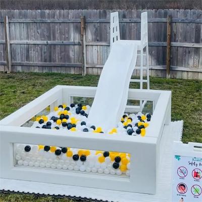 China Toddler Playground Clear Pit Ball Pit Walls Clear Pit Pool for sale