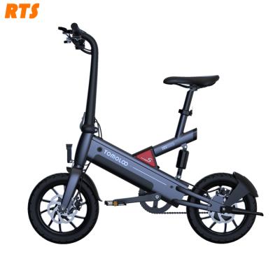 China Chinese E-Bike Scooter Mid Drive Tomoloo Iron Foldable Eu Warehouse Folding Motor City Dirt Bike Electric Bicycle For Sale for sale